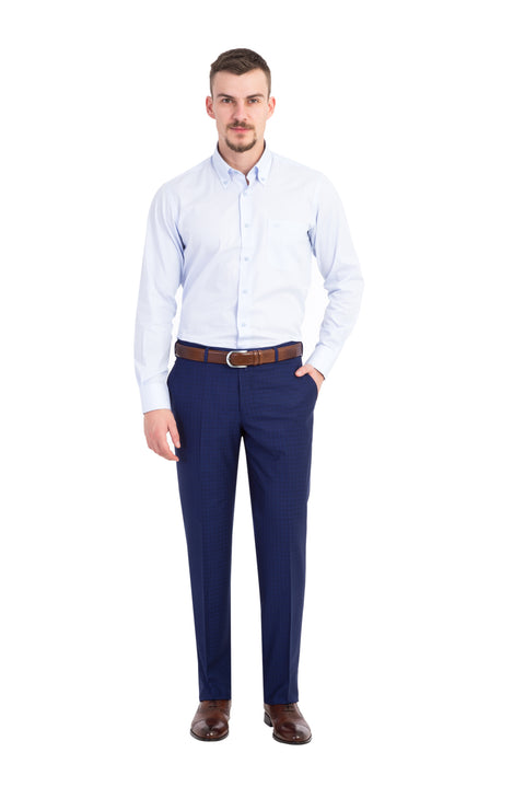 Blue 7 Drop Slim Fit Classic Trousers