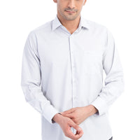 Light Grey Long-Sleeve Classic Shirt