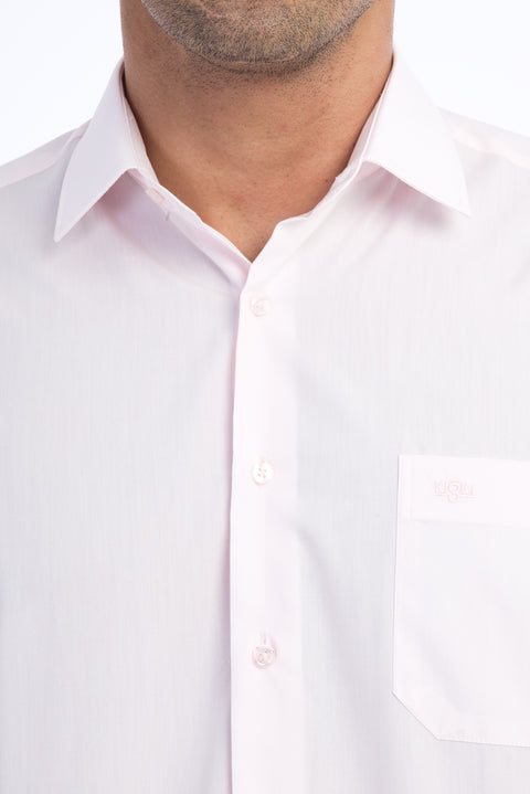 Pink Long-Sleeve Classic Shirt