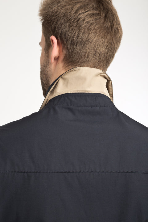 Navy Blue Seasonal Reversible Jacket