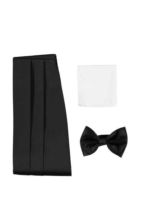 Black Bow Tie Suit