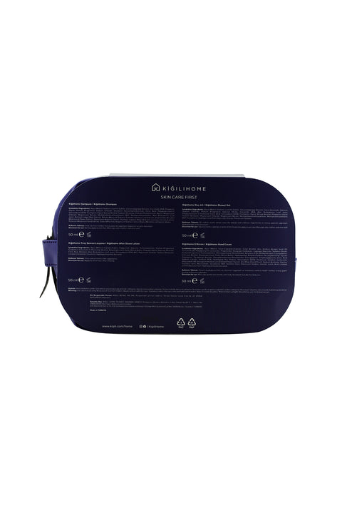 Shower Gel & Shampoo & Lotion & Hand Cream Travel Set with Bag