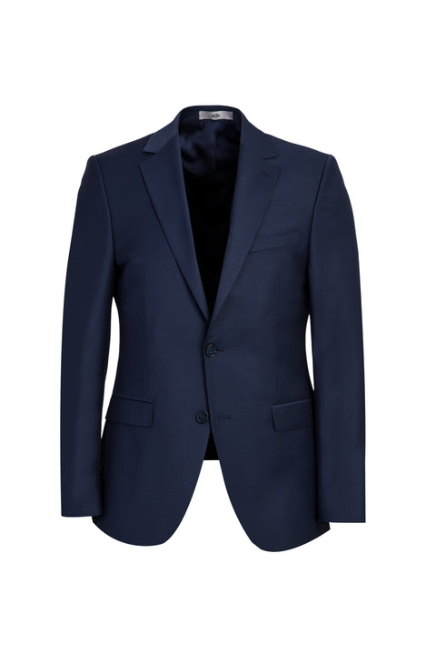 Dark Navy 7 Drop Slim Fit Narrow Cut Wool Suit