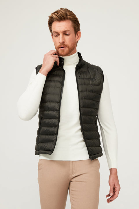 Off-white Turtleneck Regular Fit Knitted Sweater