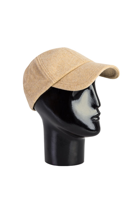 Medium Beige Wool Hat
