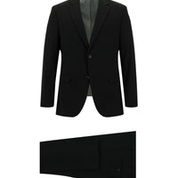 Black 7 Drop Slim Fit Narrow Cut Suit