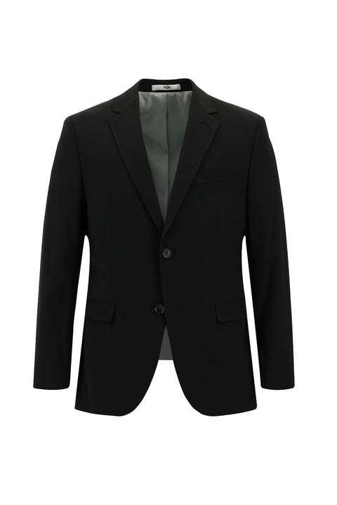 Black 7 Drop Slim Fit Narrow Cut Suit