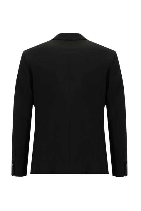 Black 7 Drop Slim Fit Narrow Cut Suit