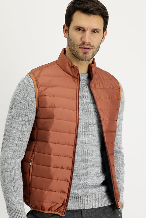 Rose Pink Quilted Sports Vest