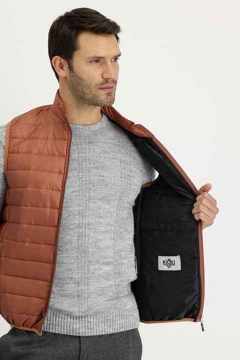 Rose Pink Quilted Sports Vest