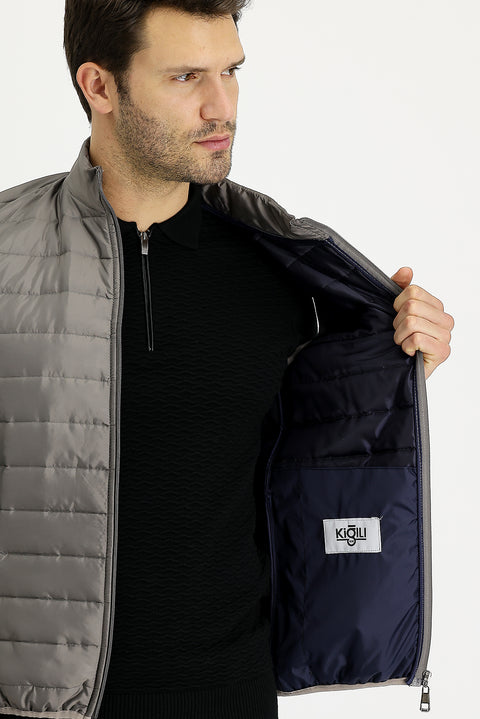 Medium Mink Quilted Sports Vest