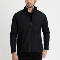 Black Slim Fit Sports Jacket