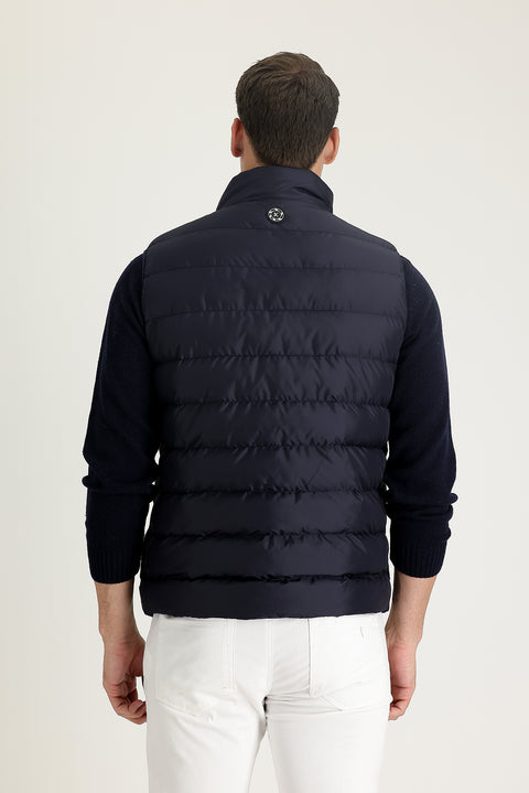 Medium Navy Blue Padded Sports Vest
