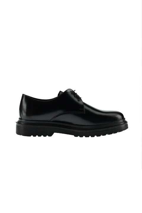 Siyah Sneaker Rugan Deri Ayakkabı