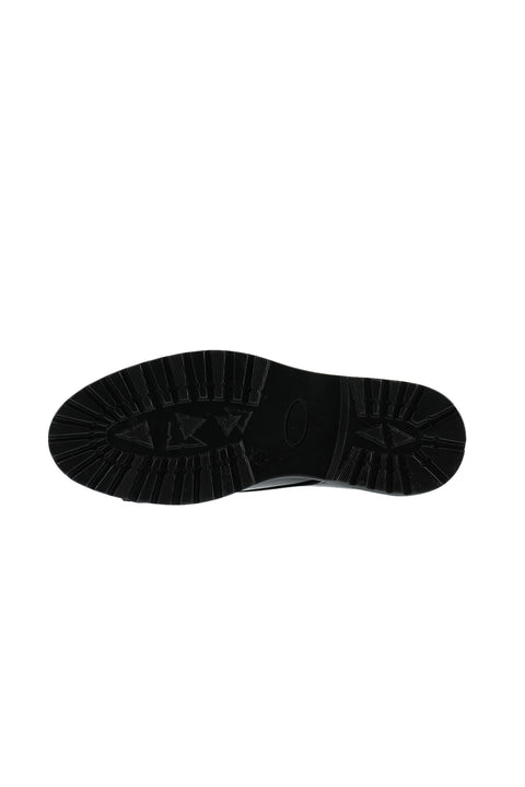 Siyah Sneaker Rugan Deri Ayakkabı