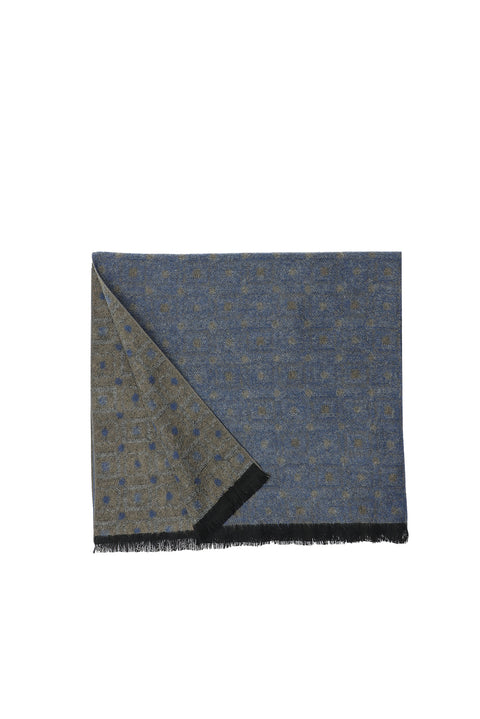 Medium Beige Patterned Scarf