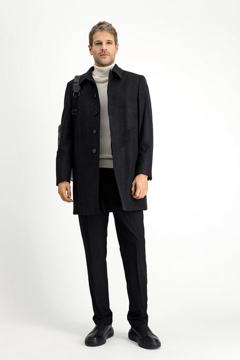 Dark Anthracite Classic Coat