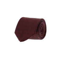 Dark Burgundy Patterned Tie