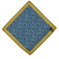Blue Patterned Handkerchief