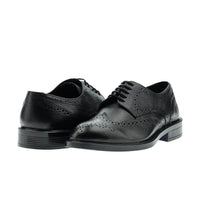 Black Casual Leather Shoes
