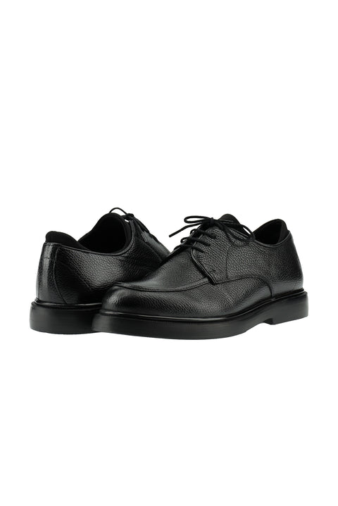 Siyah Smart Casual Deri Ayakkabı