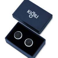 Black Stone Cufflinks