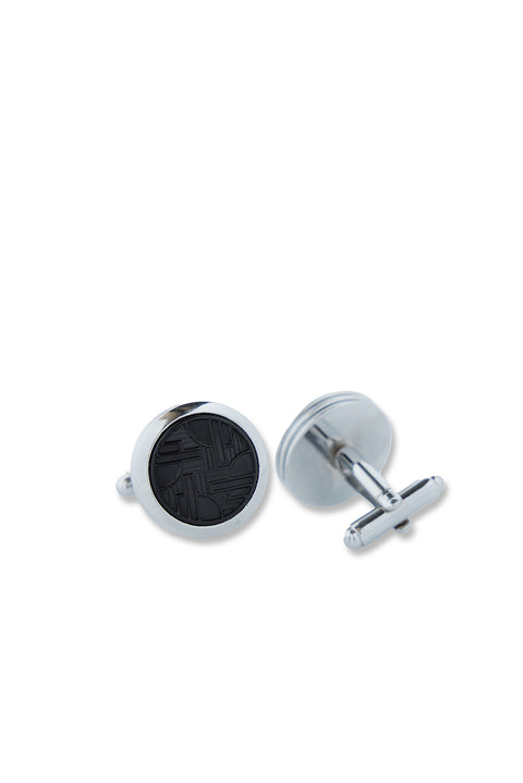 Black Stone Cufflinks