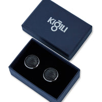 Black Stone Cufflinks