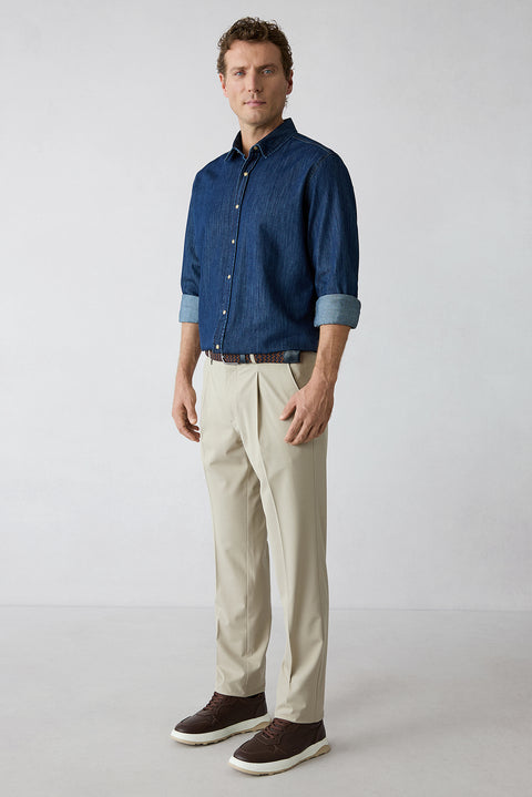 Medium Mink Regular Fit Sweatpants