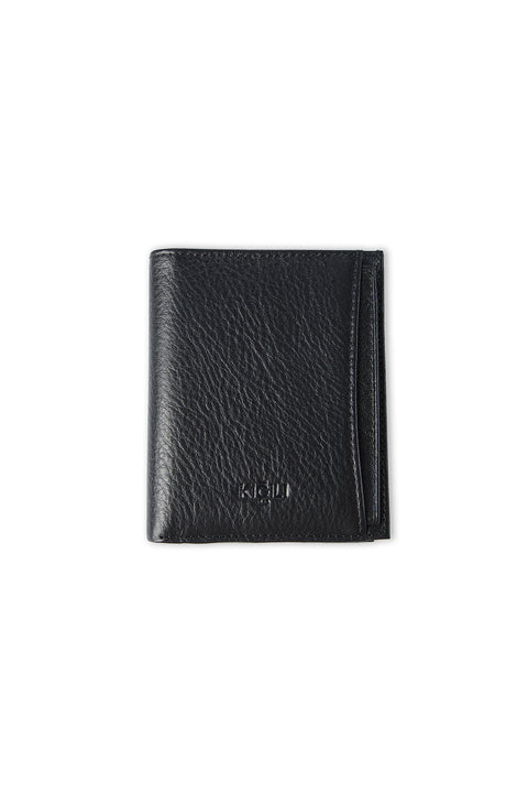 Black Leather Wallet Card Holder (Width 10* Length 7.5)