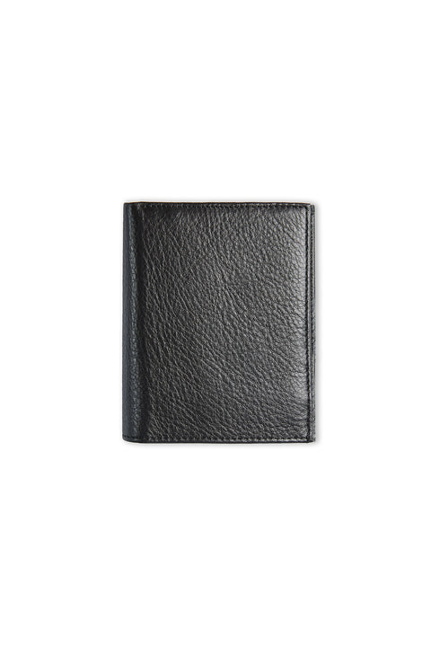 Black Leather Wallet Card Holder (Width 10* Length 7.5)