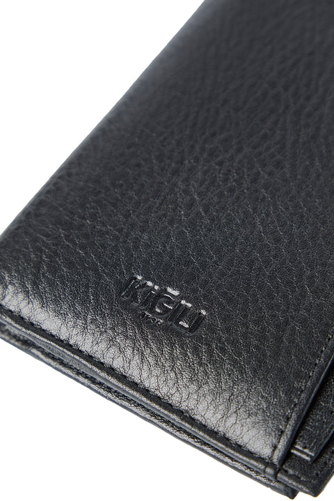 Black Leather Wallet Card Holder (Width 10* Length 7.5)
