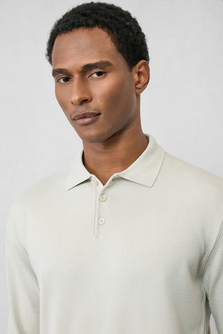 Taş Regular Fit Düğmeli Polo Yaka Triko Kazak