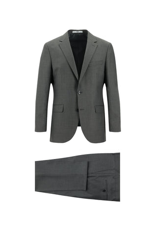 Açık Füme 6 Drop Regular Fit Standart Kesim Takım Elbise