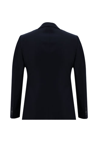 Koyu Lacivert 7 Drop Slim Fit Dar Kesim Takım Elbise