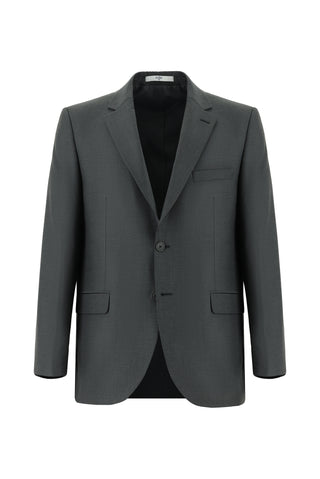 Orta Füme 4 Drop Relaxed Fit Rahat Kesim Takım Elbise