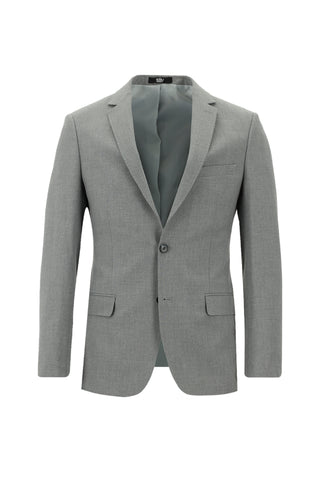 Orta Füme 7 Drop Super Slim Fit Eksra Dar Kesim Takım Elbise