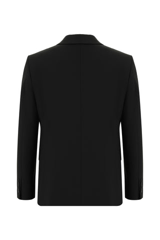 Siyah 7 Drop Super Slim Fit Eksra Dar Kesim Takım Elbise