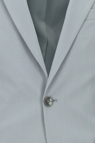 Orta Gri 7 Drop Slim Fit Dar Kesim Pamuklu Lyocell Takım Elbise