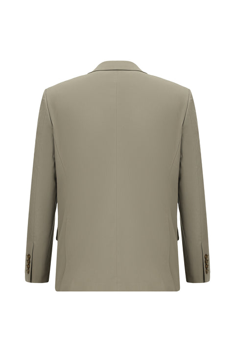 Açık Vizon 7 Drop Slim Fit Dar Kesim Takım Elbise