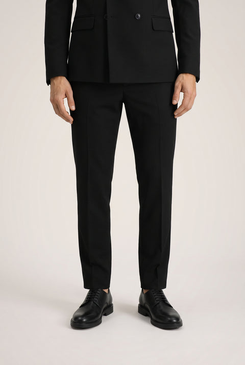 Black 7 Drop Slim Fit Narrow Cut Seasonal Double-Breasted Suit