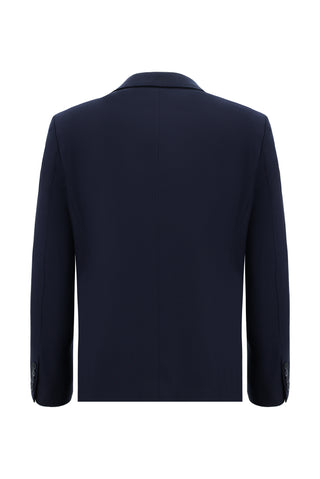 Koyu Lacivert 4 Drop Relaxed Fit Rahat Kesim Takım Elbise