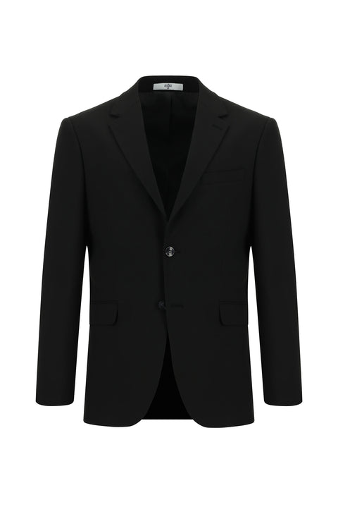 Black 7 Drop Slim Fit Narrow Cut Suit
