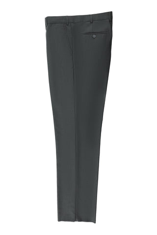 Koyu Füme 4 Drop Relaxed Fit Rahat Kesim Klasik Kumaş Pantolon