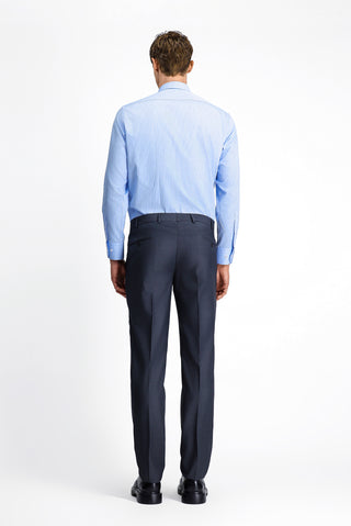 Açık Füme 7 Drop Slim Fit Dar Kesim Likralı Klasik Kumaş Pantolon