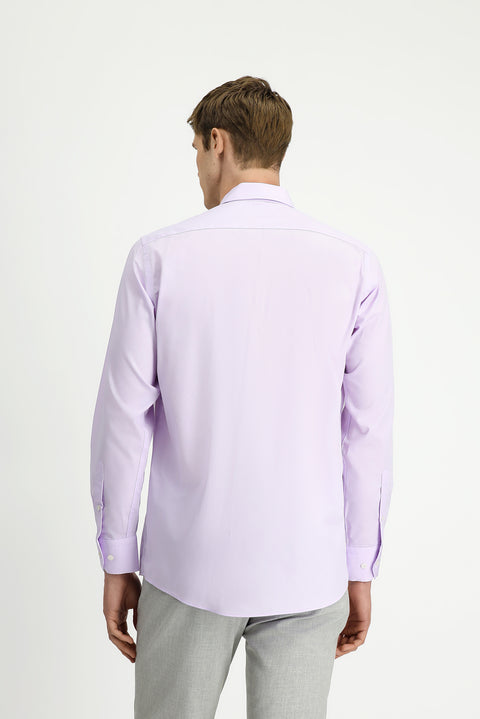 Dusty Pink Long-Sleeve Classic Cotton Bamboo Shirt