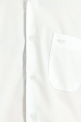 Beyaz Uzun Kol Non Iron Klasik Pamuklu Kolay Ütülenebilir Gömlek