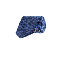 Blue Patterned Tie