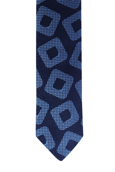 Light Blue Patterned Tie