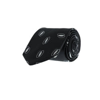 Black Patterned Tie